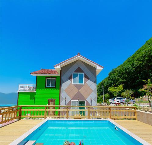 Utopia Pension Gyeongju Dış mekan fotoğraf